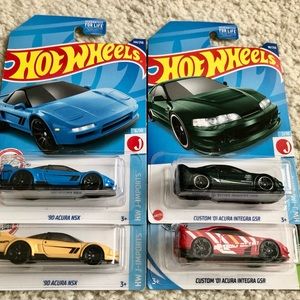 Hot Wheels Acura Cars Lot (4)
